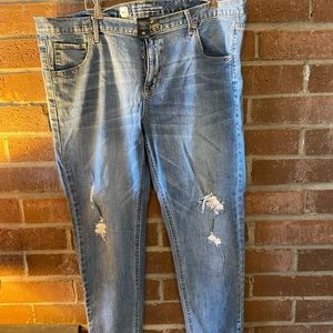 Missimo skinny boyfriend jean. Size 16. EUC.